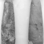 Fig. 12. Clay alabastra, ht. 16.2 cm, 17.6 cm, respectively (courtesy Tekirdağ Museum, inv. nos. 1951, 1950).