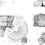 Fig. 2. The Theater of Pompey on the Forma Urbis (after Carettoni et al. 1960, 2:pl. 32).