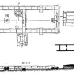 Fig. 10. Plan showing the bipartite architectonic structure of Temenos 2, Sanctuary of the Chthonic Divinities. On the eastern sides of both Temene 1 and 2, a room was added, probably at the beginning of the fourth century B.C.E. (Marconi 1933, fig. 7).