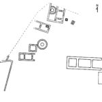 Fig. 11. Building development at the Sanctuary of the Chthonic Divinities during the middle of the sixth century B.C.E. (Zoppi 2001, fig. 114).