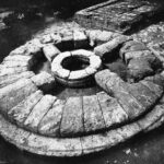 Fig. 14. Circular altar at the Sanctuary of the Chthonic Divinities (Marconi 1929b, fig. 14).