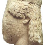 Fig. 34. Female head, probably the cult statue of Hera from Temple E1 at Selinous. Palermo, Museo Archeologico Regionale, inv. no. 3889 (Pugliese Carratelli 1985, fig. 165) (= fig. 15 in published article).