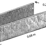 Fig. 6. Terracotta drainage channel found in Room X, a light well (after Schliemann 1976, fig. 118).