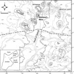 Fig. 31. Map of Wadi al-Qattafi and Maitland's Mesa (courtesy Eastern Badia Archaeological Project).