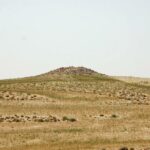 Fig. 77. Rujm al-Bitar, a watchtower documented by the Shammakh to Ayl Archaeological Survey (courtesy Shammakh to Ayl Archaeological Survey).