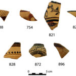 Fig. 6. Finds from the deposit under Wall 1a/1b to the south of the Peisistrateian Telesterion. The sherd numbers correspond to catalogue numbers in Cosmopoulos (forthcoming).