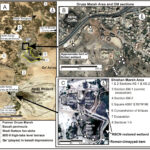 Fig. 4. Azraq Marshes: A, the Greater Azraq Oases Area, of which the Druze and Shishan Marshes are a part; B, the Druze Marsh, with the locations of the Azraq Marshes Archaeological and Paleoecological Project (AMAPP) team's excavations (circles); C, the Shishan Marsh area, with locations of the AMAPP team's excavations (circles) and previous excavations (squares) (courtesy Azraq Marshes Archaeological and Paleoecological Project).