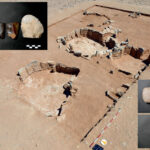 Fig. 12. Structural complex and small finds from Hashm al-'Arfa 1 (courtesy Jafr Basin Project).