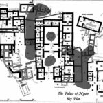 Fig. 1. Plan of the Palace of Nestor, showing distribution of greasy black stratum (modified from Blegen and Rawson 1966; courtesy Department of Classics, University of Cincinnati).