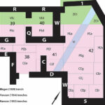 Fig. 7. Trench plan for Rooms 38–40, Porch 41, and Court 42.