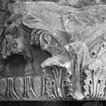 Fig. 7. Corinthian impost pilaster capital from the Arch of Augustus (G.R. Swain, archive photograph, 1924, no. 7.1387, Pisidian Antioch excavation archive, Kelsey Museum of Archaeology, University of Michigan; courtesy Kelsey Museum of Archaeology).