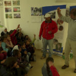 Fig. 5. Children’s workshop on cultural and natural heritage held at Umm Qeis in April 2015.