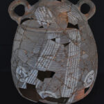 Fig. 8. Decorated storage jar recovered from a domestic context at Tall Abu Sarbut.