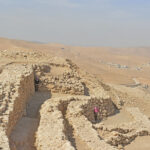 Fig. 10. Protruding bastion along the line of the main inner wall at Khirbat al-Batrawy.