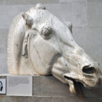 Fig. 3. Head of Selene’s horse (Parthenon east pediment O). London, British Museum.