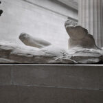 Fig. 10. Helios (east pediment A), left side. London, British Museum.