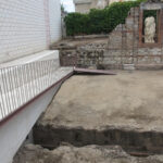 Fig. 1. Architectural structures open to the public in the Forum Portico (Mérida, Spain), with modern ramp (T. Barrientos).