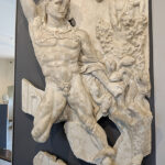 Fig. 2. Relief of Hercules and the Hydria of Lerna, ht. 141 cm, Chiragan. Toulouse, Musée Saint-Raymond, inv. no. Ra 28b.